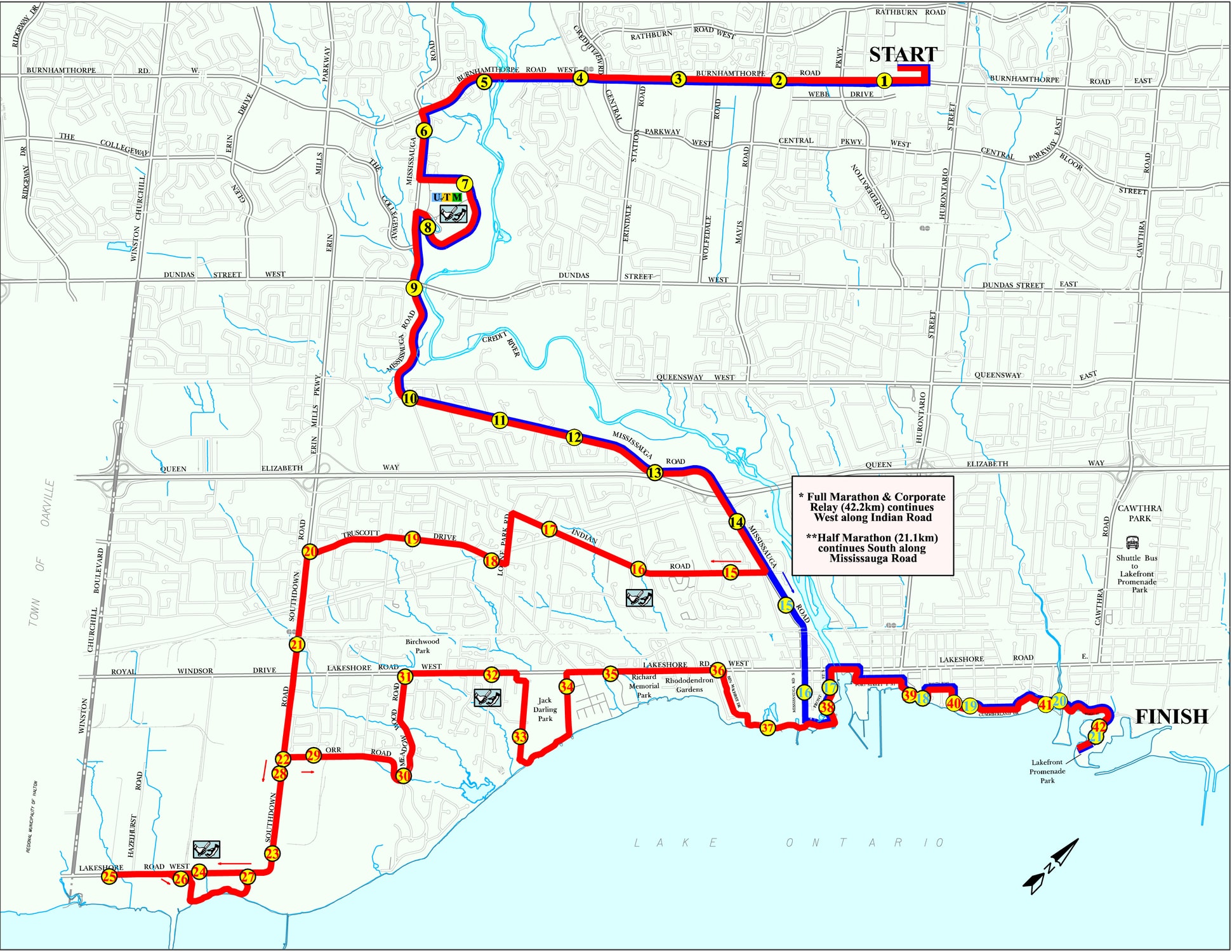 Full Marathon Mississauga Marathon